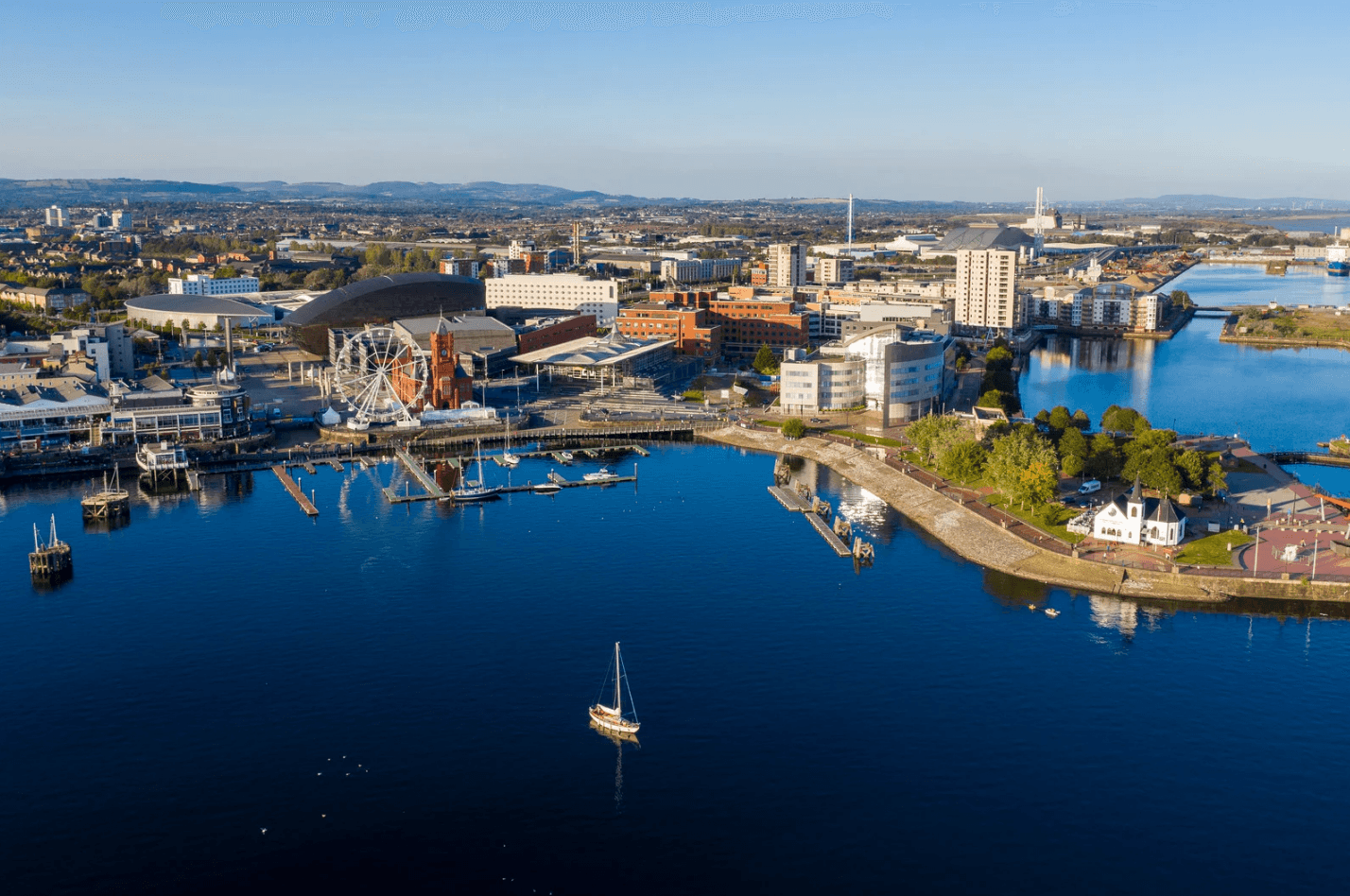 Beautiful Cardiff scenery