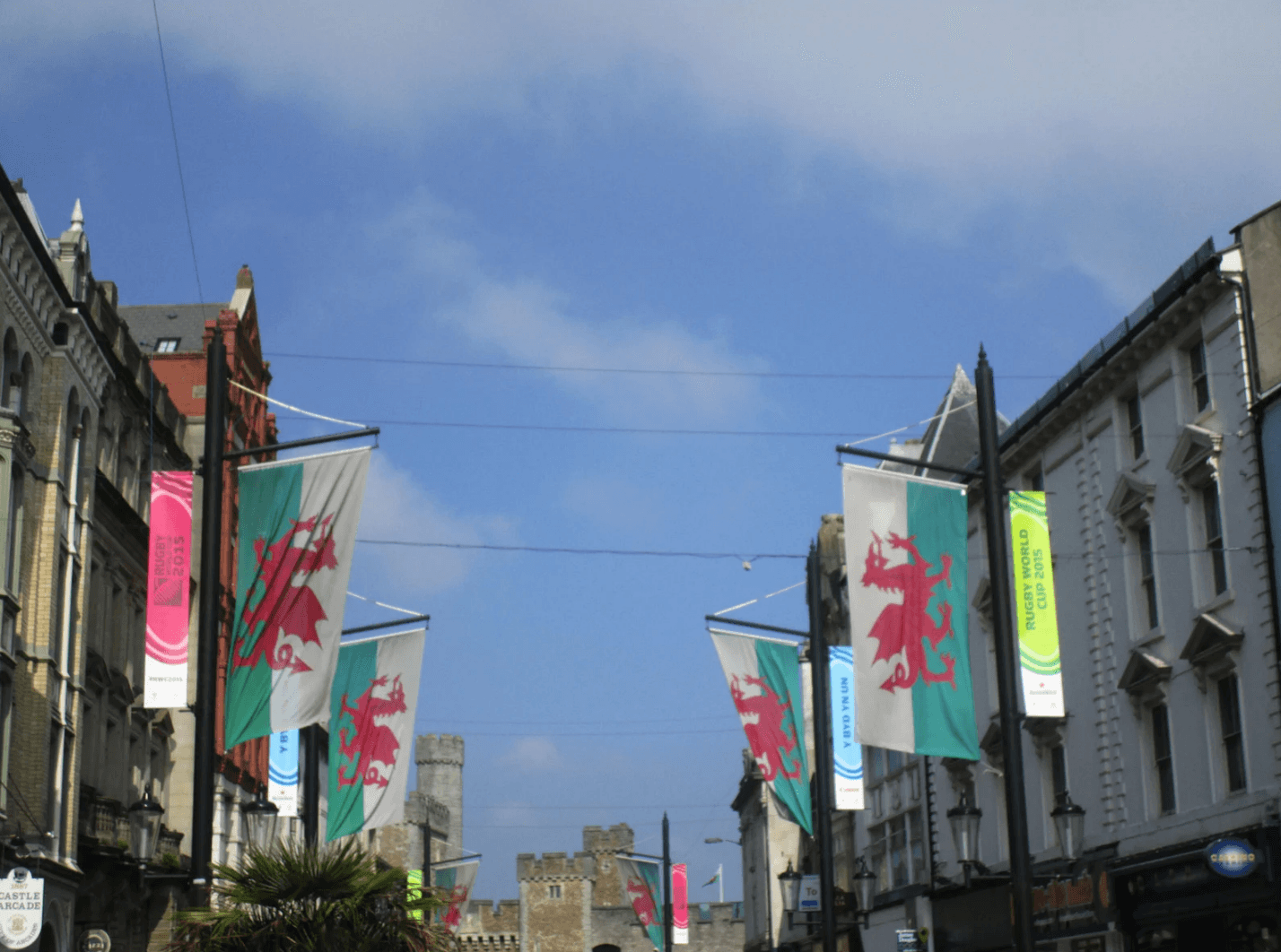 Cardiff city view